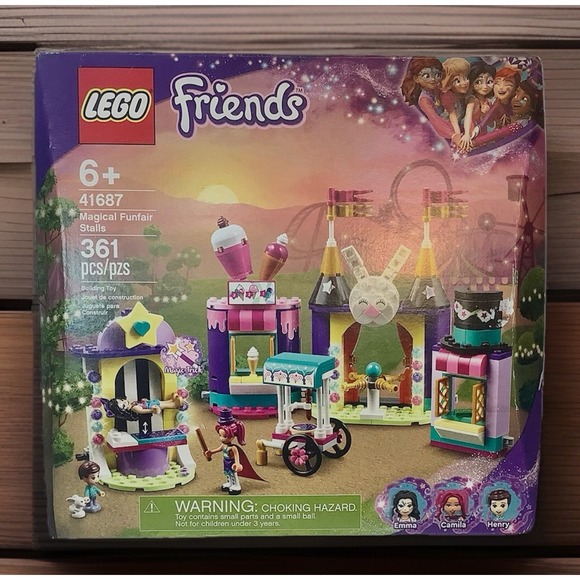 NEW Lego Friends ~ Magical Funfair Stalls # 41687 So Cute ! - Picture 1 of 2